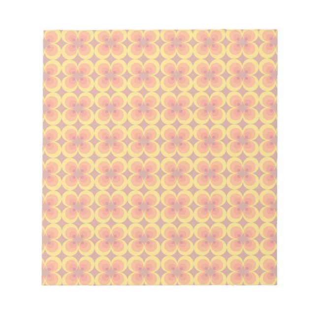 Bloco De Notas Flores Trippy (Frente)