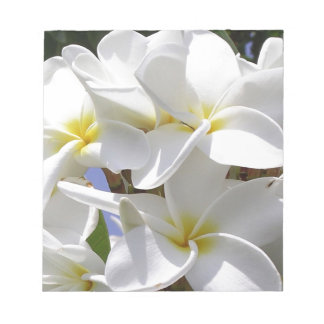 Bloco De Notas Flores Tropicais De Plumeria