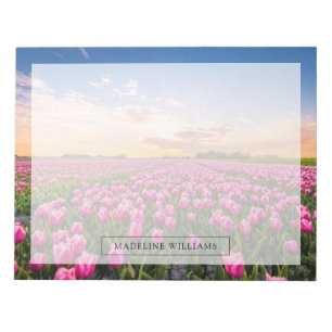 Bloco De Notas Flores Tulips South Holland, Países Baixos
