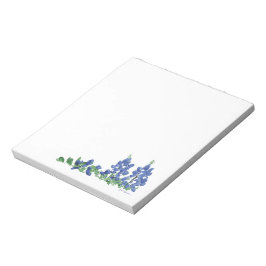 Bloco De Notas Flores Wild Bluebonnet, Flores do Texas