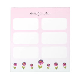 Bloco De Notas Florescer Graça