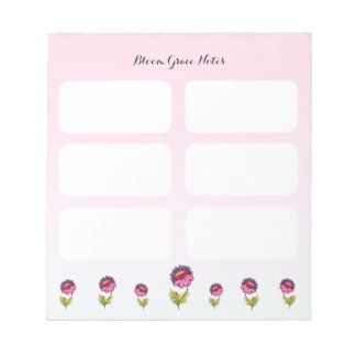 Bloco De Notas Florescer Graça