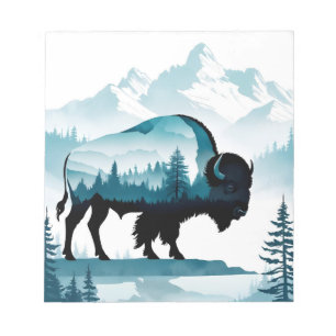 Bloco De Notas Floresta Natural de Buffalo