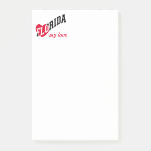 Bloco De Notas Flórida meu amor