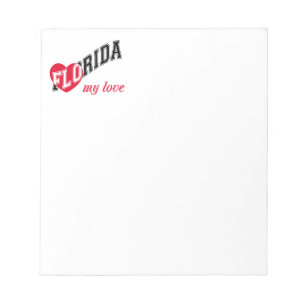 Bloco De Notas Flórida meu amor