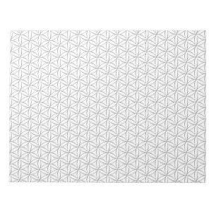 Bloco De Notas Flower of Life / Blume des Lebens - silver pattern