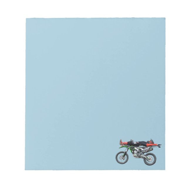 Bloco De Notas FMX - Freestyle Aerial Motocross Stunt III (Frente)