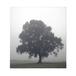 Bloco De Notas Foggy Tree