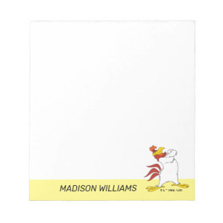 Bloco De Notas Foghorn Leghorn Arms Cruzados
