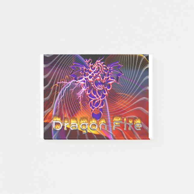 Bloco De Notas  Fogo de Dragão  (Frente)