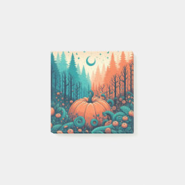 Bloco De Notas Folga de outono Ação de Bombas Laranja Folha de Aç