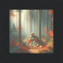 Folga de outono Ação de Bombas Laranja Folha de Aç