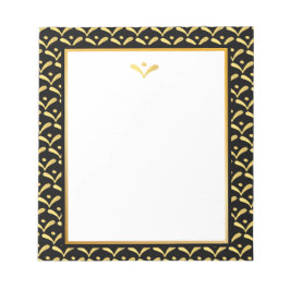 Bloco De Notas Folha de ouro