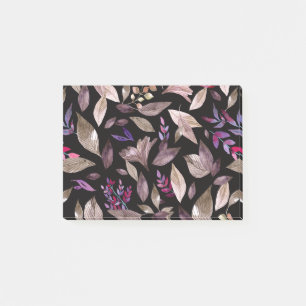 Bloco De Notas Folhas de água caída