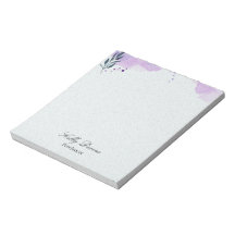 Folhas de aquarela roxa verde