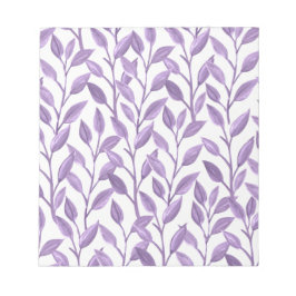 Bloco De Notas Folhas de lavanda