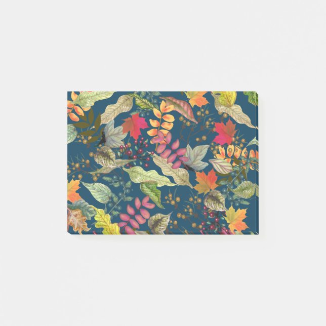 Bloco De Notas Folhas de outono (Frente)