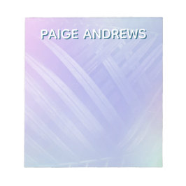 Bloco De Notas Folhas tropicais holográficas