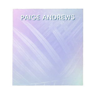 Bloco De Notas Folhas tropicais holográficas