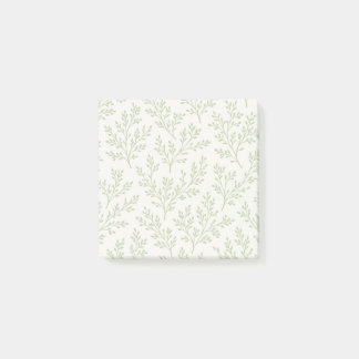Bloco De Notas Forest Sprigs Soft Olive - Neutro