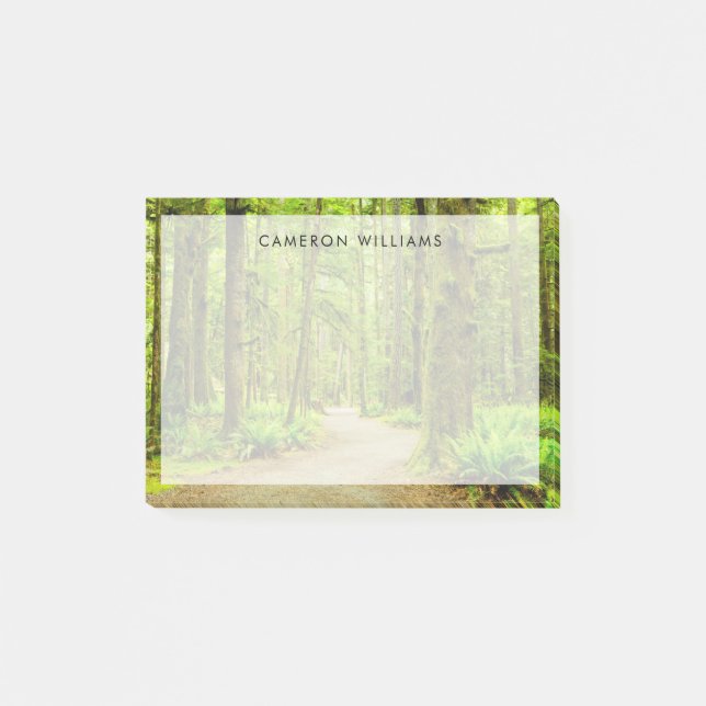 Bloco De Notas Forests | Olympic National Park (Frente)