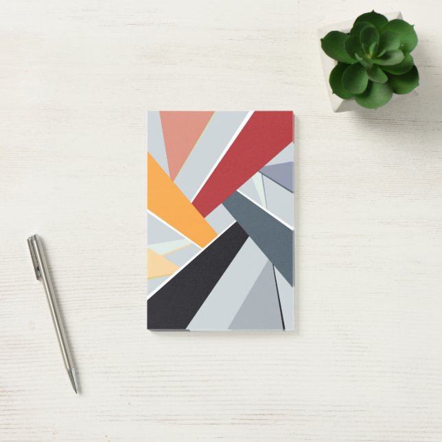 Bloco De Notas Forma Geométrica Abstrata 2 (Escritótio)