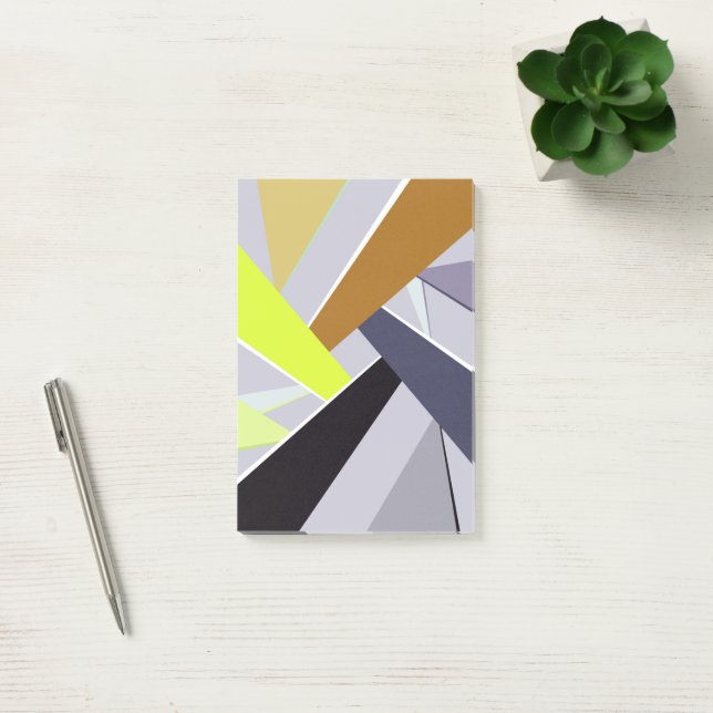 Bloco De Notas Forma Geométrica Abstrata 8 (Escritótio)