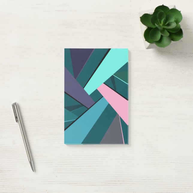 Bloco De Notas Forma Geométrica abstrato 6 (Escritótio)