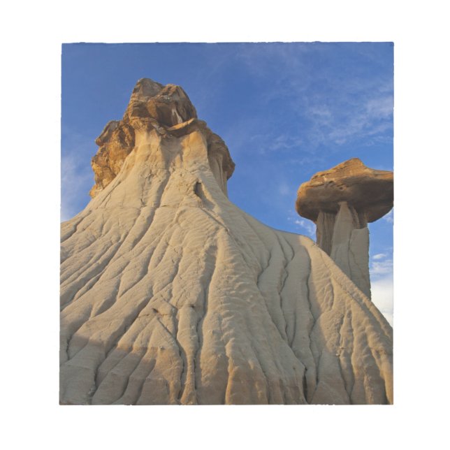 Bloco De Notas Formações de Badlands no Parque Estadual Makoshika (Frente)