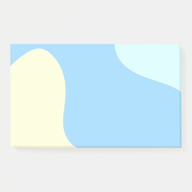 Bloco De Notas Formas abstrato orgânicas (Frente)