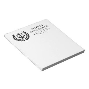 Bloco De Notas Formatação Personalizada da Escola de Direito Mode