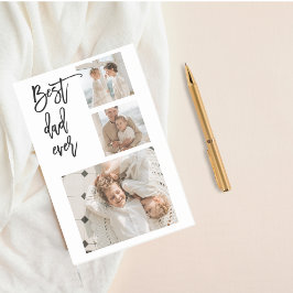 Bloco De Notas Foto de Colagem de Beleza Melhor Pai Alguma Vez Of