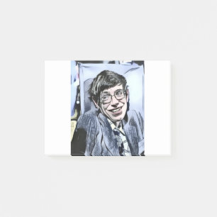 Bloco De Notas Foto de Stephen Hawking.