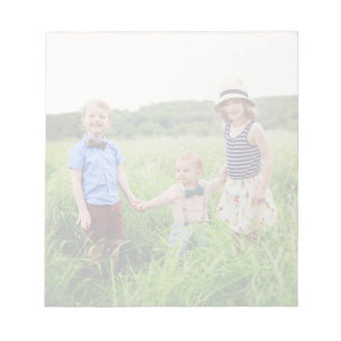 Bloco De Notas Foto moderna minimalista simples