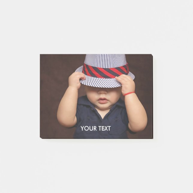 Bloco De Notas Foto personalizada (Frente)