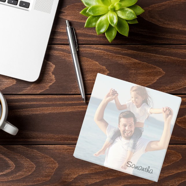 Bloco De Notas Foto Personalizada com Nome Customizado  (Criador carregado)