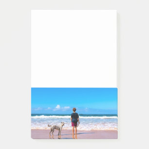 Bloco De Notas Foto Personalizada - Seu Próprio Design - Eu Amo
