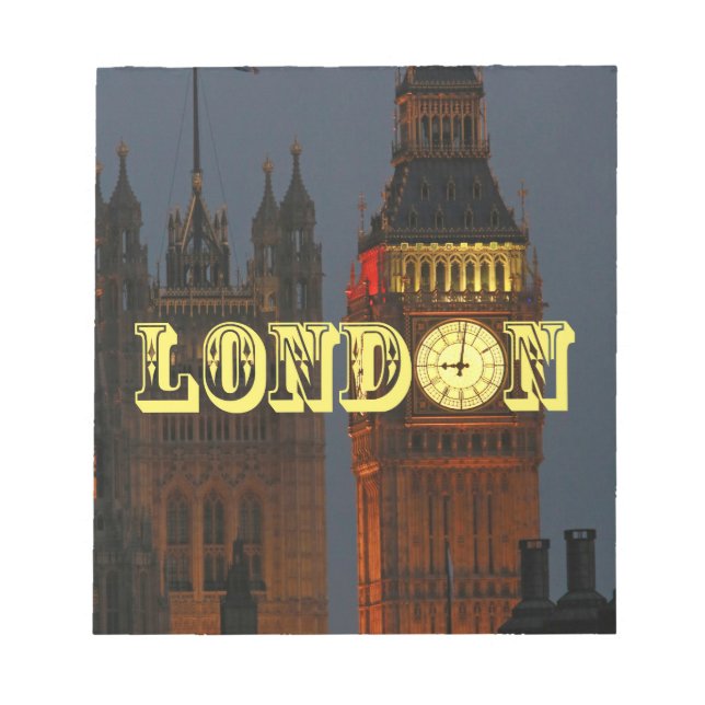 Bloco De Notas Foto Provedora do London Pro (Frente)