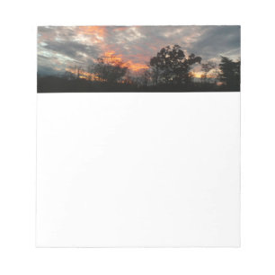 Bloco De Notas Fotografia da paisagem solar do inverno
