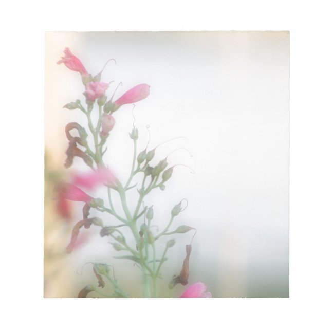 Bloco De Notas Fotografia Floral Elegante (Frente)