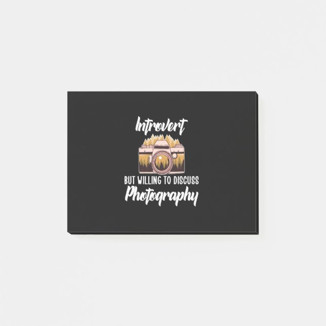 Bloco De Notas Fotografia Introduzida (Frente)