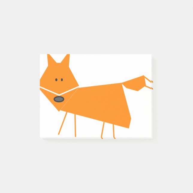 Bloco De Notas Fox Laranja (Frente)