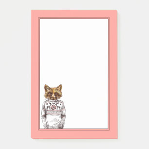 Bloco De Notas Fox vestido Foxy
