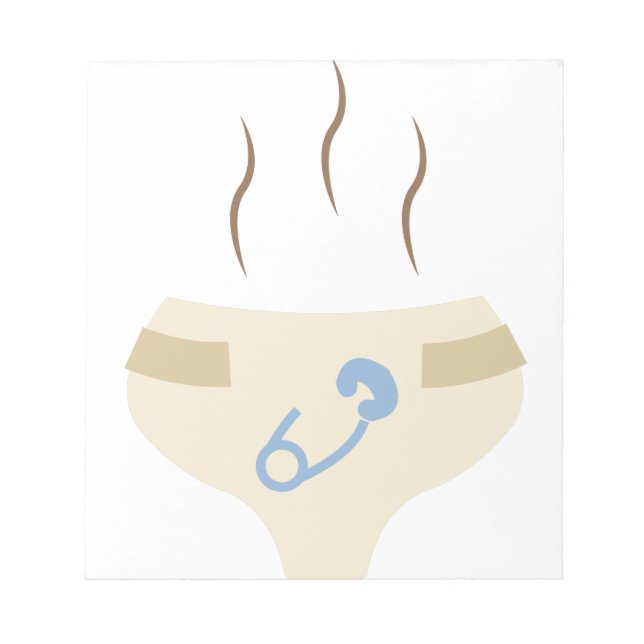 Bloco De Notas Fralda melosa (Frente)