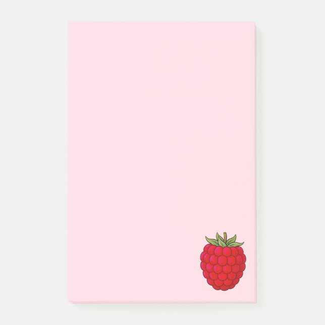 Bloco De Notas Framboesa - Coleção de Frutas -  (Frente)