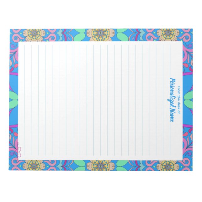 Bloco De Notas Framed Fiesta Lined (Frente)