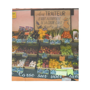 Bloco De Notas França, Córsega. O Sabor da Autêntica Córsega