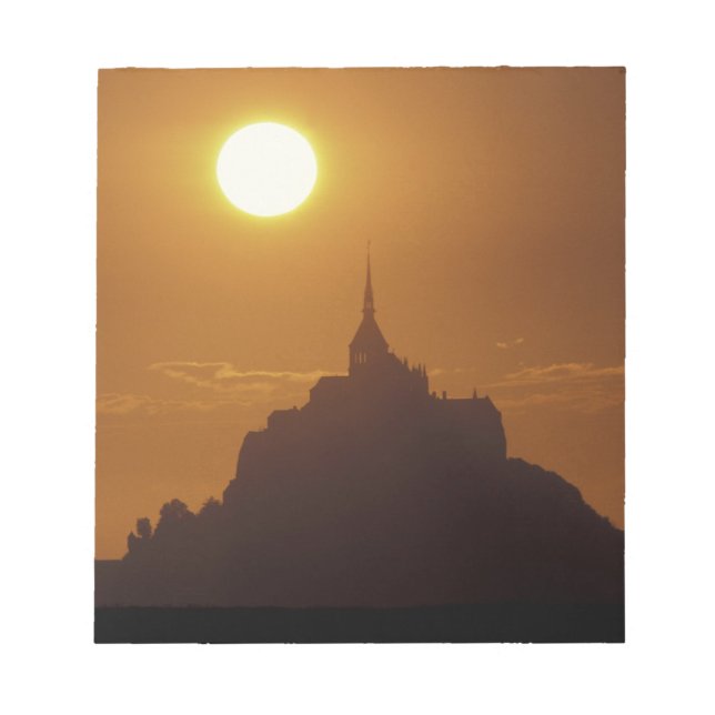 Bloco De Notas França, Normandia. Mont Saint Michele (Frente)
