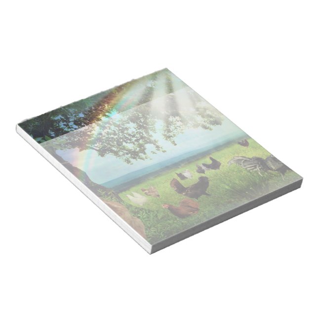 Bloco De Notas Frango do Céu (Inclinado)