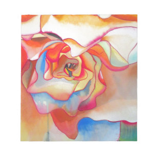 Bloco De Notas Fred martin begonia watercolor art